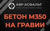 Бетон М350 на гравии в Поселке Лесные Поляны